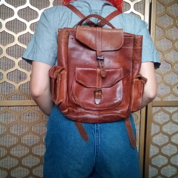 Vintage Handbags - Vintage Backpack